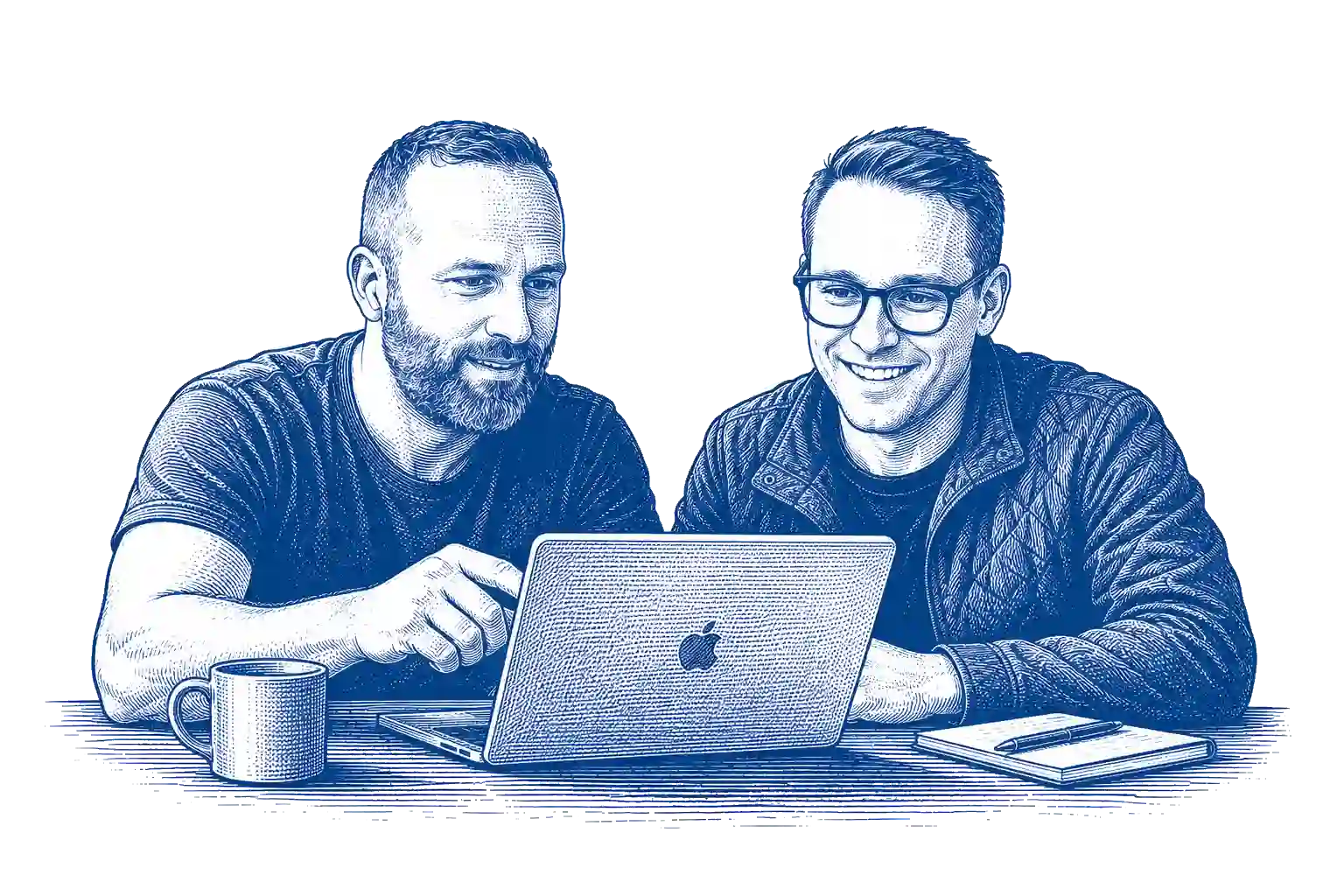 Ian Landsman and Aaron Francis